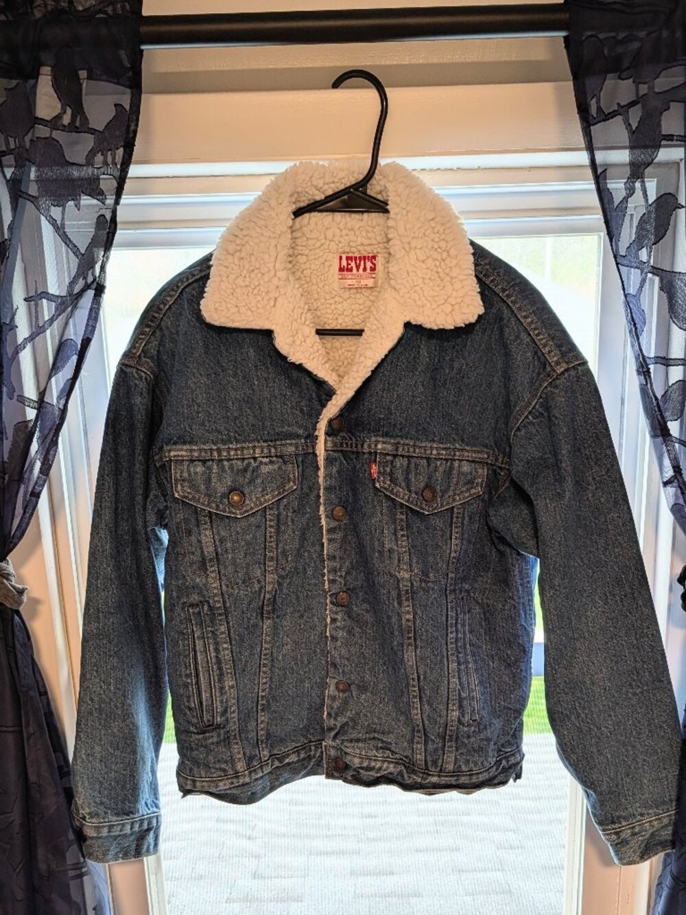 Levi's Vintage Oversized Sherpa Jean Jacket Size XS